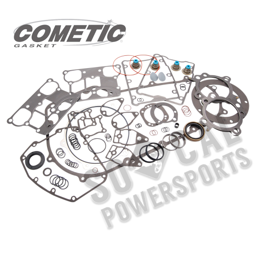 Cometic Gasket - Cometic Gasket EST Complete Gasket Kit - 103in. Big Bore - C9184