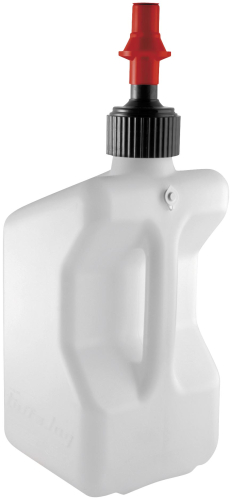 Tuff Jug - Tuff Jug 5.0 gal. Tuff Jug - White with Red Ripper Spout - WURR