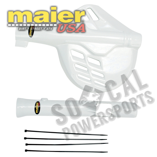 Maier Mfg - Maier Mfg Fork/Disc Guards - White - 596201
