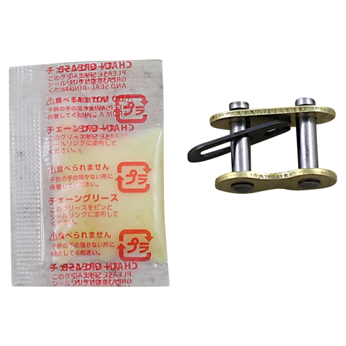 RK - RK Clip Connecting Link for 420 MXZ GB Heavy Duty Chain - Gold - GB420MXZ-CL