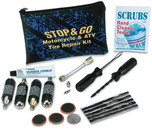 Stop & Go International - Stop & Go International Motorcycle/ATV CO2 Tire Repair Kit - 1066
