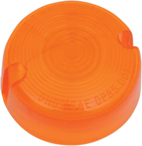 Chris Products - Chris Products Turn Signal Lens - Amber - DHD2A
