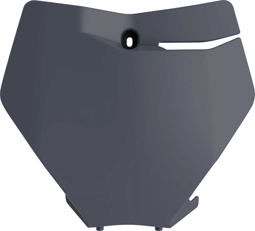 Polisport - Polisport Front Number Plate - Nardo Grey - 8666400007