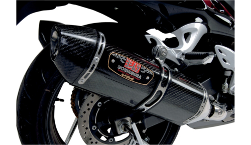 Yoshimura - Yoshimura R-77 Street Series Dual Slip-Ons - Carbon Fiber Mufflers - 1121202