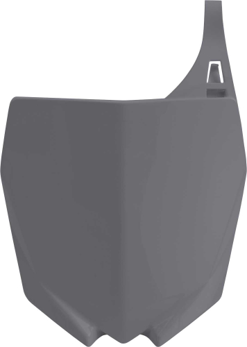 Polisport - Polisport Front Number Plate - Nardo Gray - 8678400007