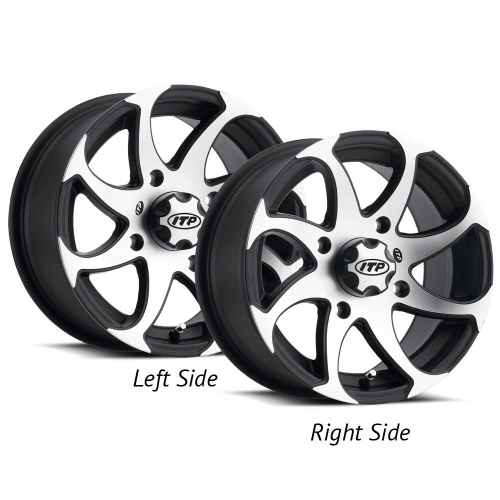 ITP - ITP Twister Wheel - 14x7mm - 5+2 Offset - 4/110 - Machined - 1422326536BL