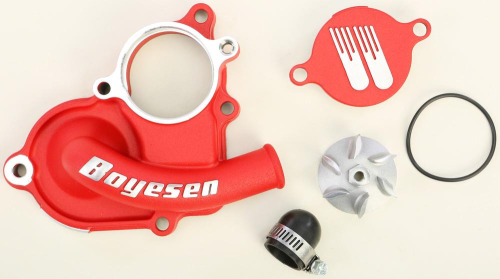 Boyesen - Boyesen Supercooler Kit - Red - WPK-26AR