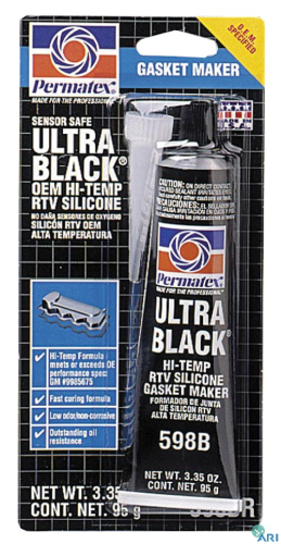 Permatex - Permatex Ultra Black Maximum Oil Resistance Gasket Maker - 3.35oz. - 82180
