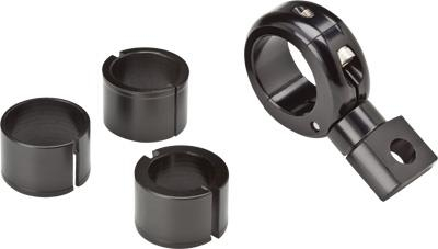 PIAA - PIAA Universal Billet Light Mounting Bracket 1 1/2in.-1 3/4in. - Black - 74004