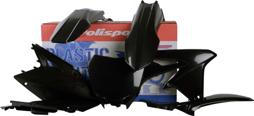 Polisport - Polisport Plastic Kit - Black - 90146