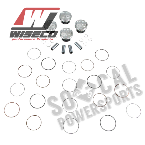 Wiseco - Wiseco Top End Kit - Standard Bore 66.50mm, 13.4:1 Compression - CK159