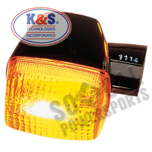 K&S Technologies - K&S Technologies DOT Approved Turn Signal - Amber - 25-1111