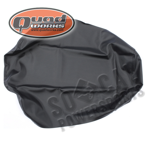 Quad Works - Quad Works Seat Cover - Gripper - Black - 31-42088-01