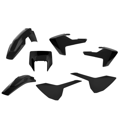 Polisport - Polisport Plastic Kit - Black - 90895