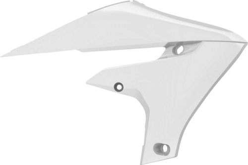 Polisport - Polisport Upper Side Number Plates - White - 8415100002