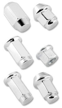 ITP - ITP Lug Nut - 10mm, 60 Tapered with 14mm Head - Chrome - ALUG14