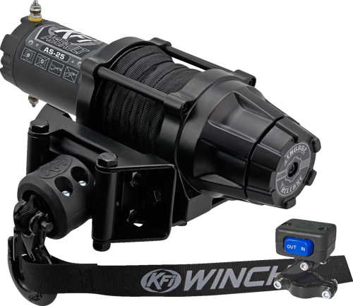 KFI Products - KFI Products 2500 ATV Assualt Series Winch - Synthetic Rope - AS-25