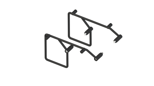 Burly Brand - Burly Brand Saddlebag Mount Kit - B15-1070B
