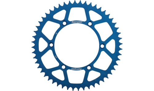 Supersprox - Supersprox Aluminum Rear Sprocket - 52T - RAL-245-52-BLU