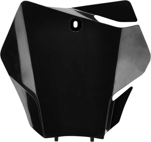 Acerbis - Acerbis Front Number Plate - Black - 2872760001