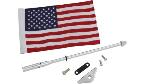 Show Chrome - Show Chrome Folding Flagpole - 52-965