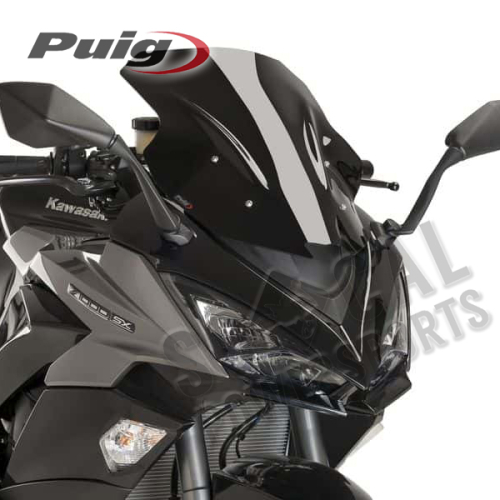 PUIG - PUIG Racing Windscreen - Black - 9408N