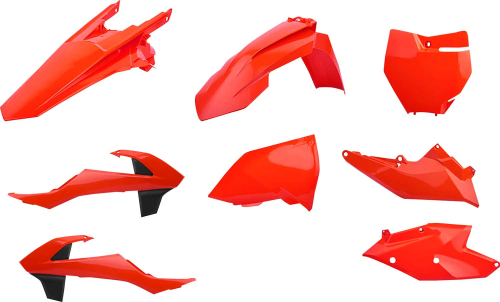 Polisport - Polisport Plastic Kit - Flo Orange - 90824