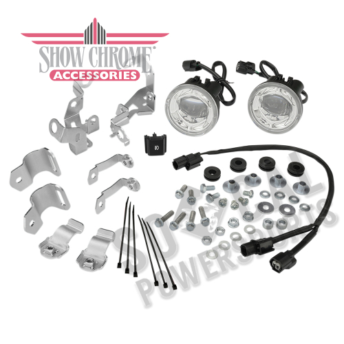 Show Chrome - Show Chrome LED Fog Light Kit - 52-924