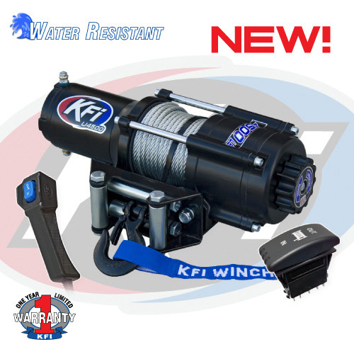 KFI Products - KFI Products 4500 UTV Series Winch - Standard with Dash Switch - U45-R2