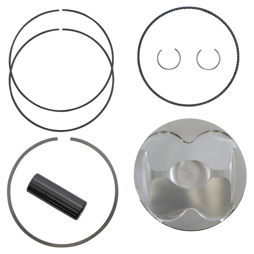 Wiseco - Wiseco Racer Elite 4-Stroke Piston Kit - Standard Bore 96.00mm, 14:1 Compression - RE814M09600