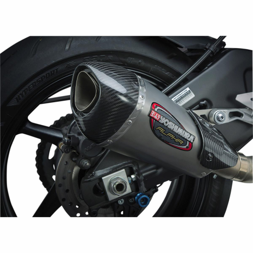 Yoshimura - Yoshimura Alpha T Street Series Works Finish Slip-On - Stainless Steel Muffler - 13630BP520