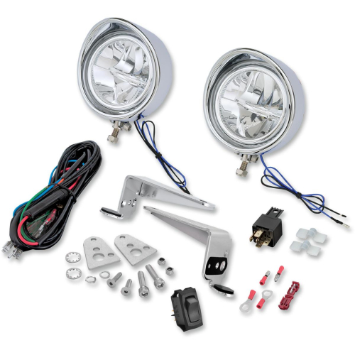 Show Chrome - Show Chrome Cree LED Driving Light Kit - Chrome - 30-110L