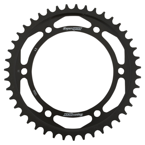 Supersprox - Supersprox Steel Rear Sprocket - 43T - RFE-1306-43-BLK