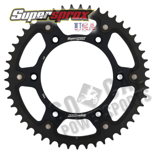 Supersprox - Supersprox Stealth Rear Sprocket - 49T - RST-990-49-BLK