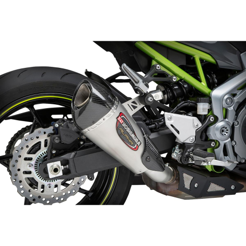 Yoshimura - Yoshimura Alpha T Street Series Works Finish Slip-On - Stainless Steel Muffler - 14900BP520