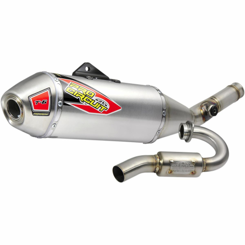 Pro Circuit - Pro Circuit T-6 Full System - Aluminum Muffler with Spark Arrestor - 0121745G