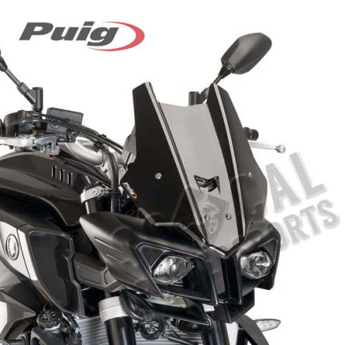 PUIG - PUIG Racing Windscreen - Black - 8917N