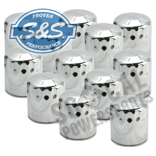 S&S Cycle - S&S Cycle Oil Filter - Chrome - 310-0242