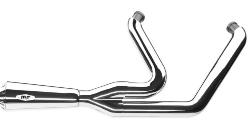MagnaFlow - MagnaFlow Riot 2-Into-1 Exhaust System - Chrome - 7212007