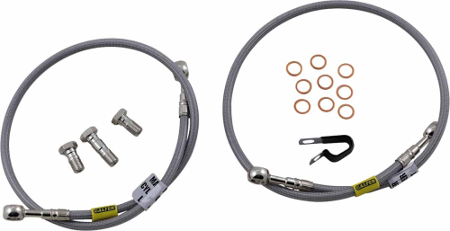 Galfer Brakes - Galfer Brakes Stainless Steel Front Hydraulic Brake Line Kit - FK003D190-2