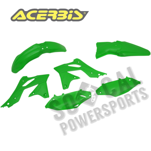 Acerbis - Acerbis Plastic Kit - Green - 2402950235
