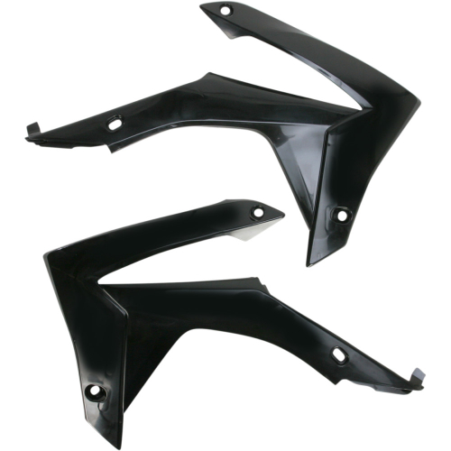 Acerbis - Acerbis Radiator Shrouds - Black - 2314370001