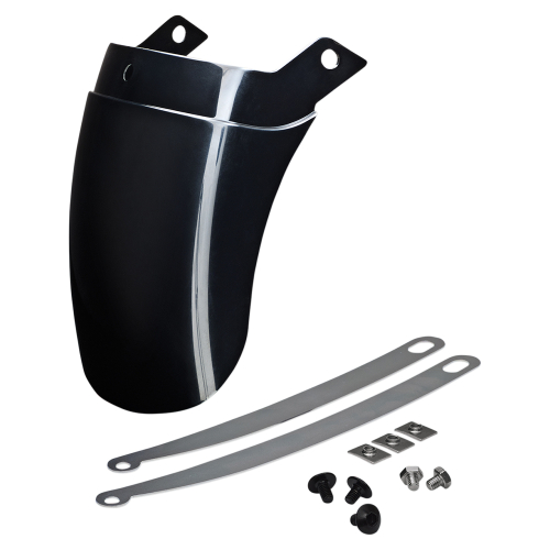 Show Chrome - Show Chrome Tapered Front Fender Extension - Black - 52-749BK