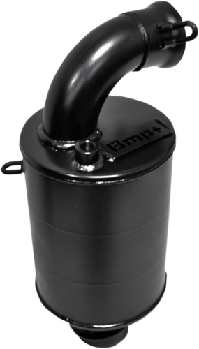 BikeMan Performance - BikeMan Performance Full Velocity Muffler - Black - 02-222