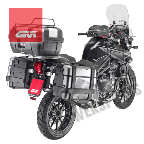 GIVI - GIVI Specific Tubular Side Case Holder with Quick Release - PLR6403