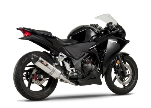 Yoshimura - Yoshimura R-77 Race Series Slip-On - Stainless Steel Muffler - Carbon Fiber End Cap - 122502J520