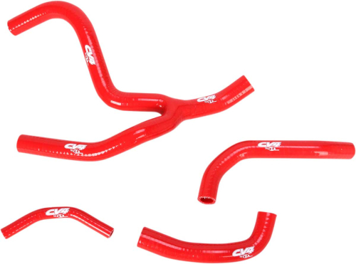 CV4 - CV4 Radiator Hose Kit - Red (Y Kit) - SFSMBC238R
