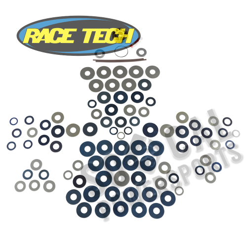 Race Tech - Race Tech Gold Valve Shock Kit - Standard/50mm - SMGV 5045