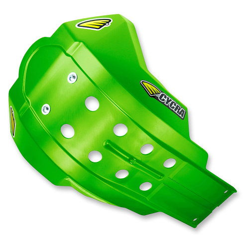 Cycra - Cycra Full Coverage Skid Plate with Hard Mounts - Green - 1CYC-6207-72