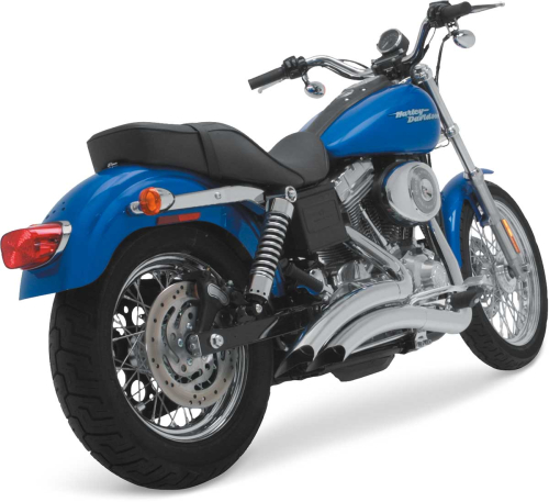 Vance & Hines - Vance & Hines Big Radius 2-Into-2 Exhaust System - Chrome - 26007
